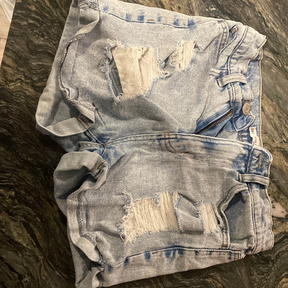 jeaned shorts size 3